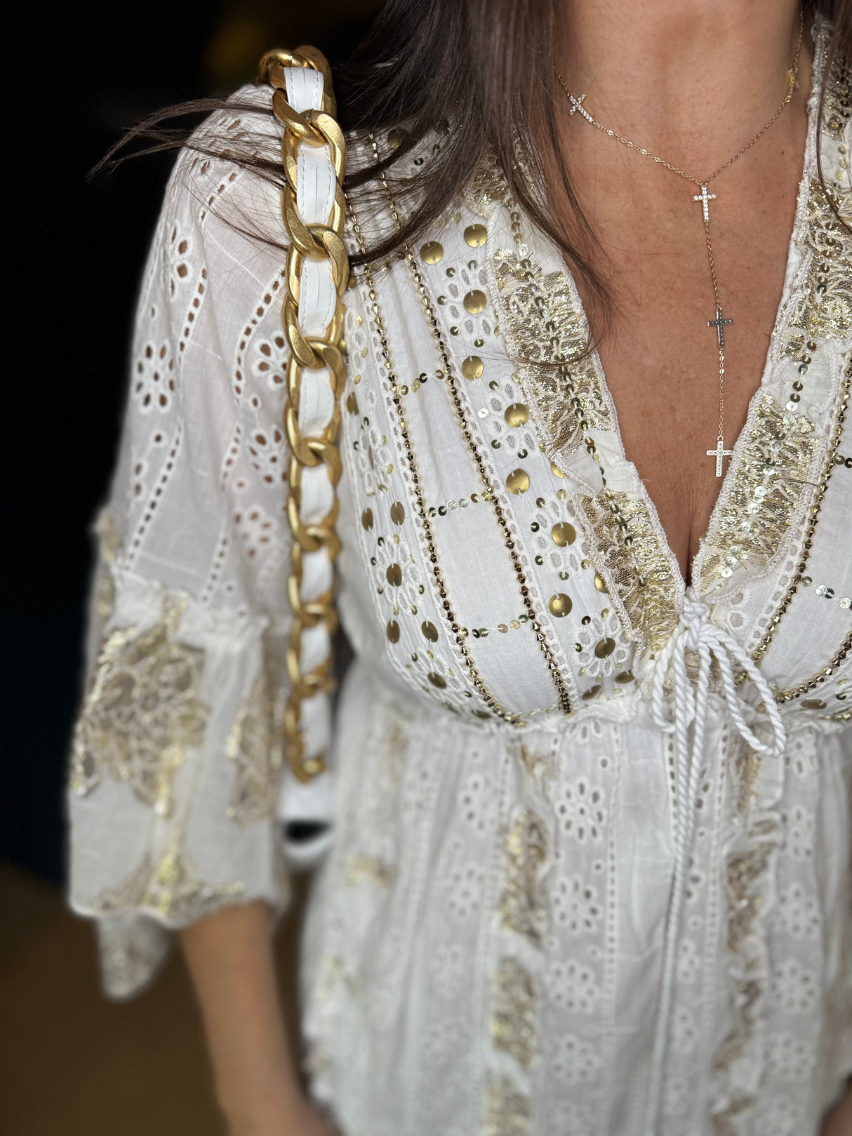 Vestido de rapsodia