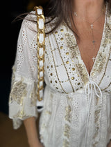 Vestido de rapsodia