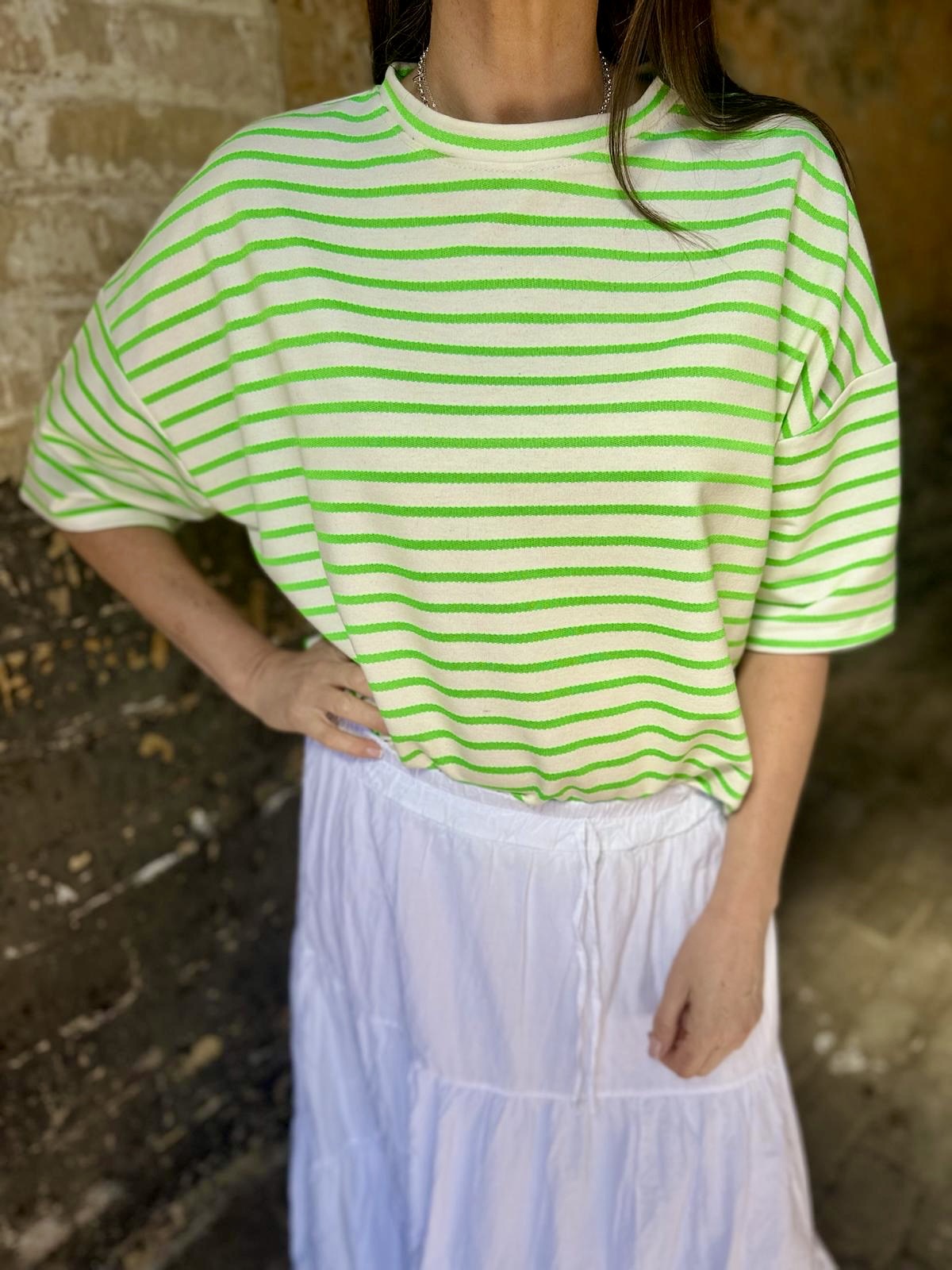 Amber Maxi Skirt - White