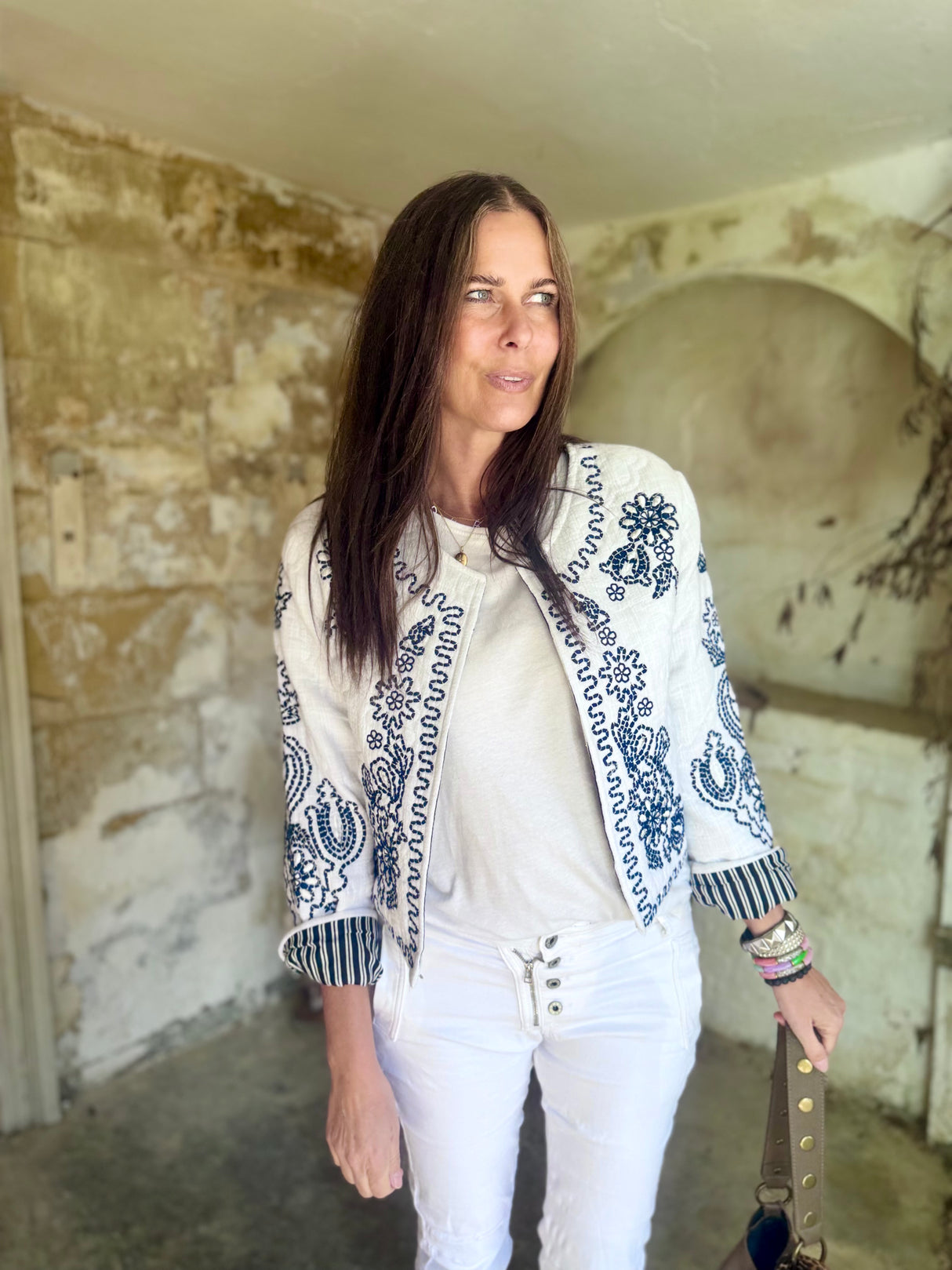 Iris Embroidered Jacket