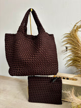 Woven Bag - Chocolate