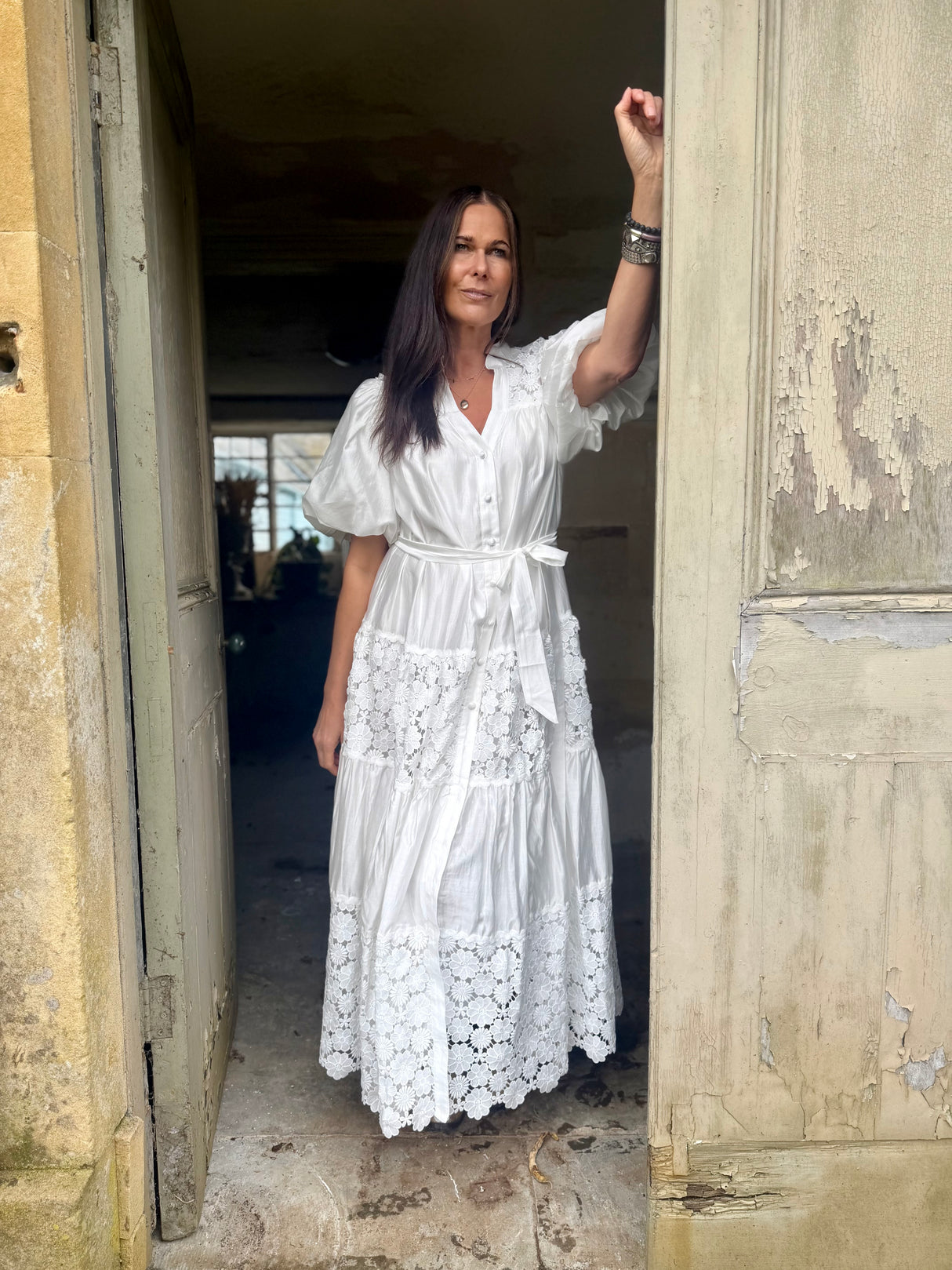 Mist Maxi Dress - Ivory