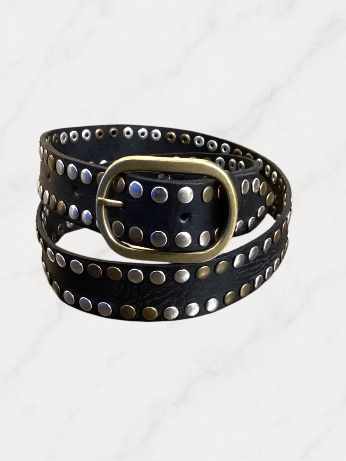 Margot Stud Belt Black