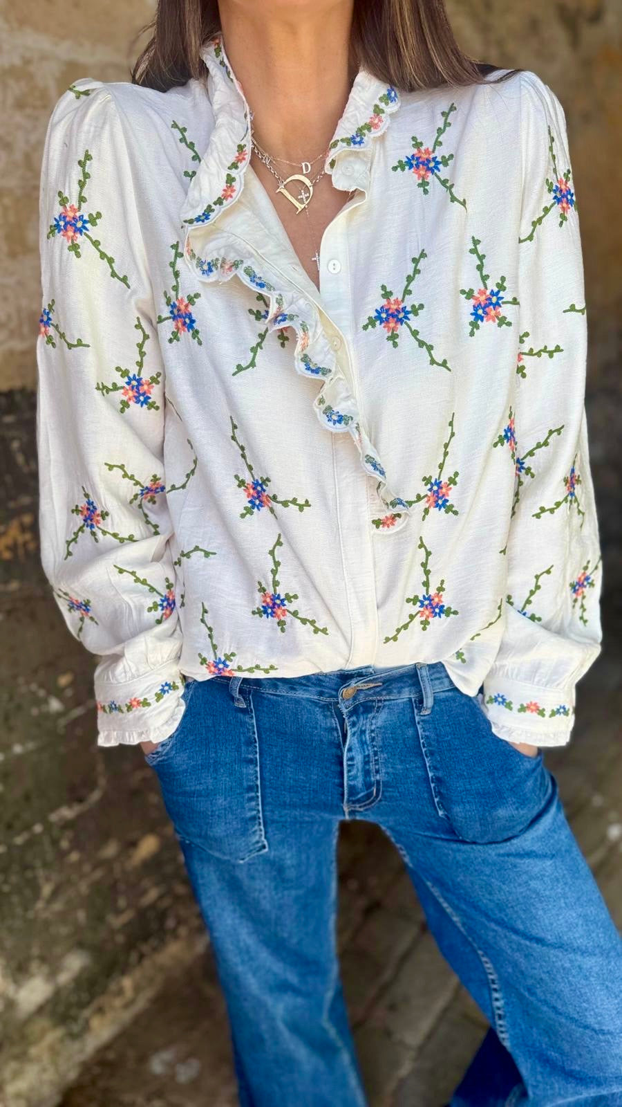 Addison Embroidered Shirt
