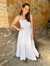 Meadow Maxi Dress - White