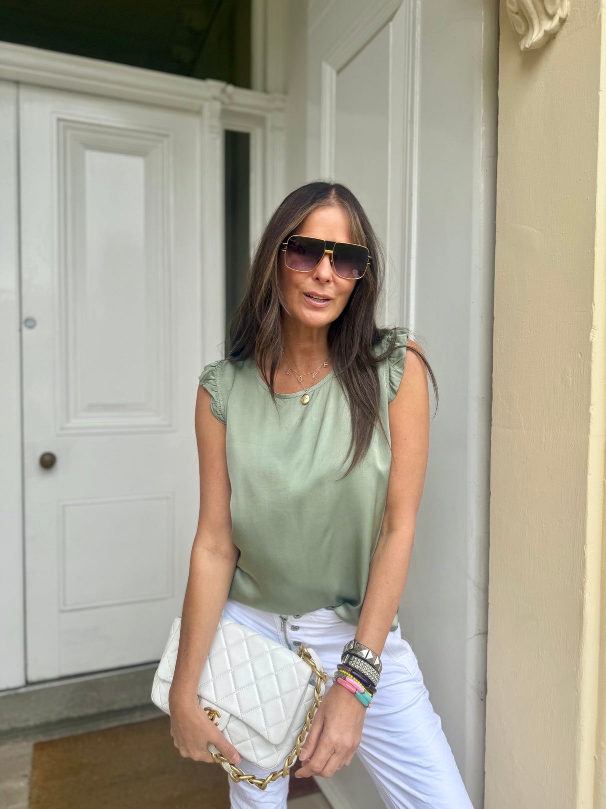 Marie Top - Khaki