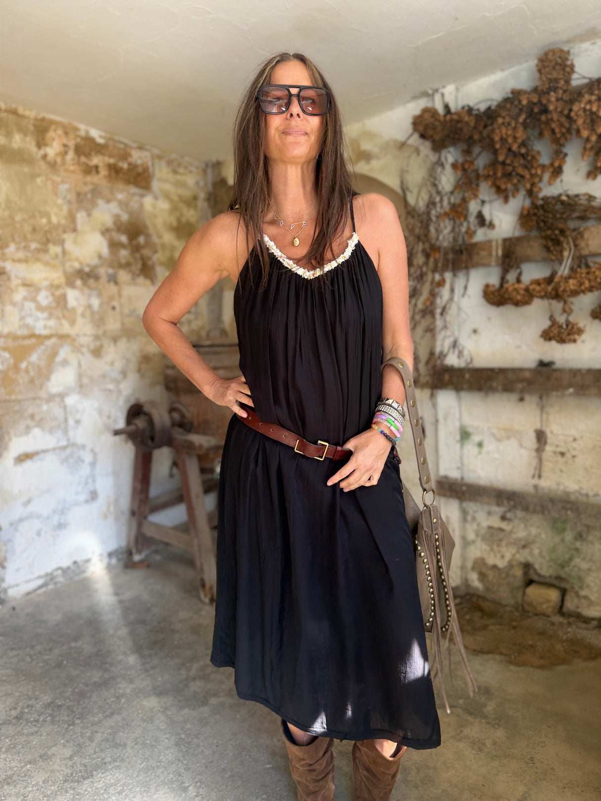 Virelle Dress - Black