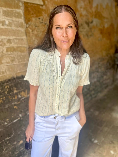 Rae Blouse - Blue