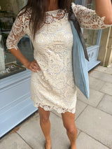 Riley Crochet Mini Dress