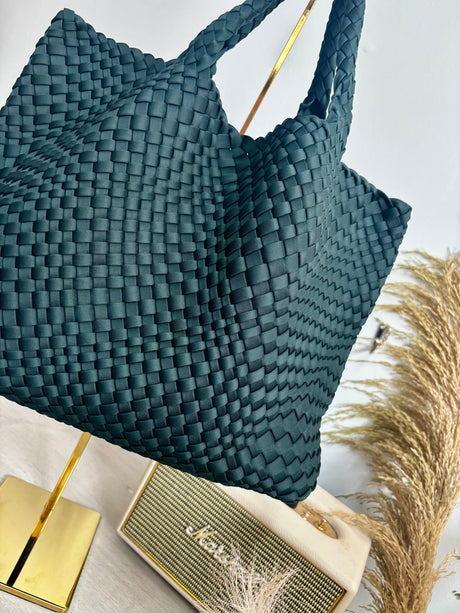 Woven Bag - Teal
