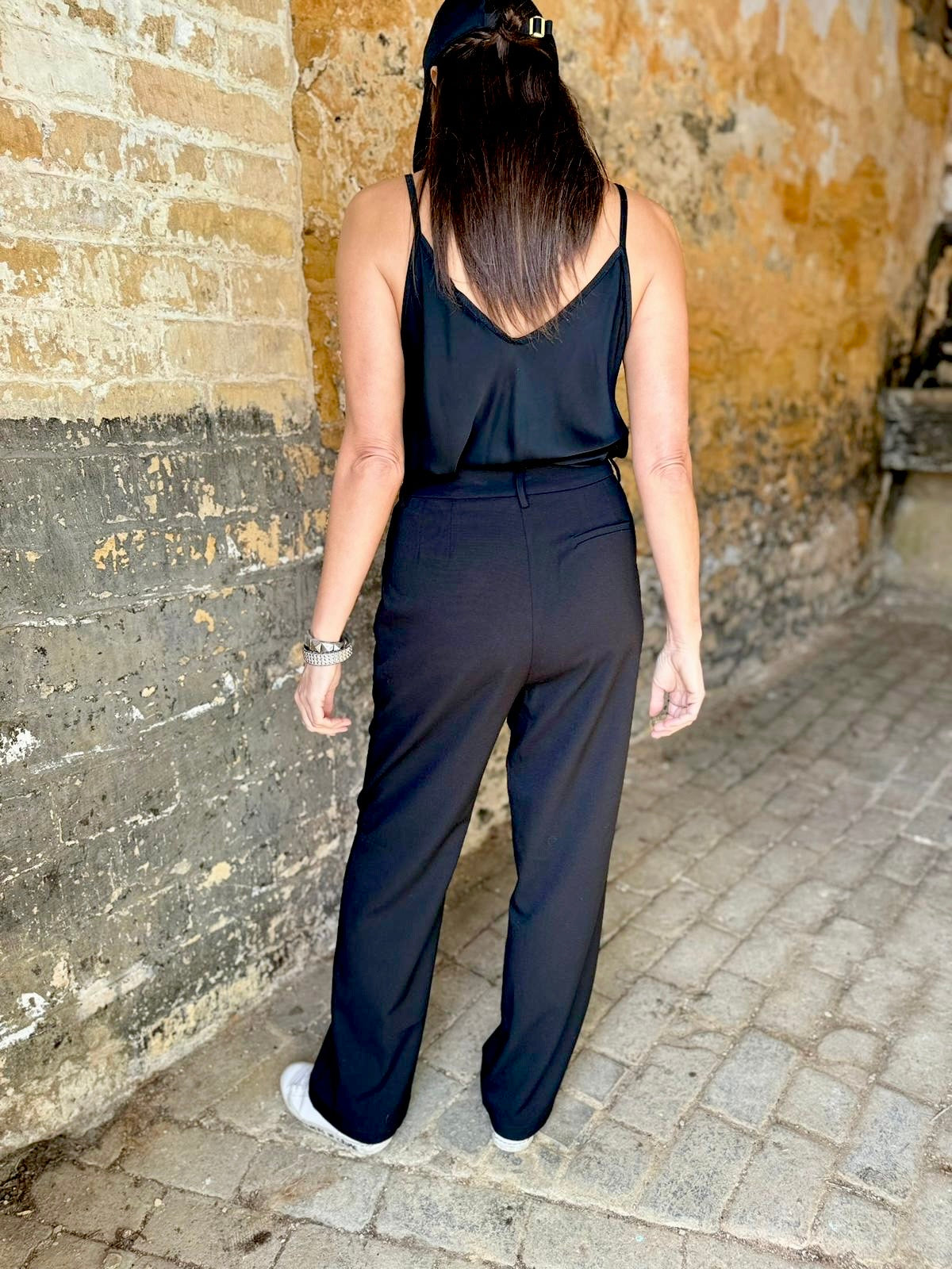 Pantalón ancho Taylor - Negro