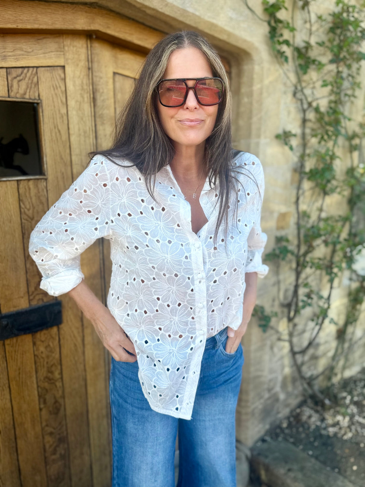 Calista Embroidered Blouse