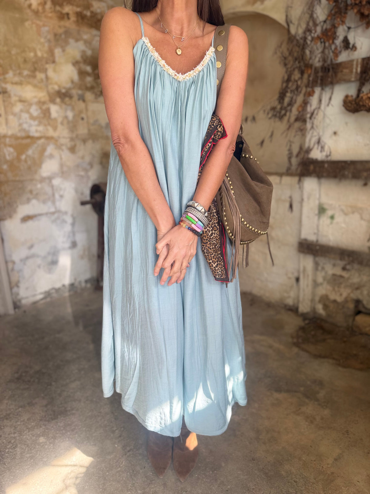 Virelle Dress - Sage