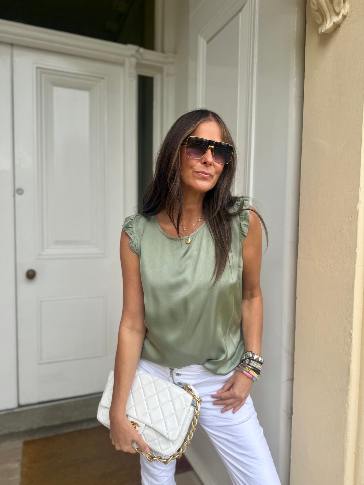 Marie Top - Khaki