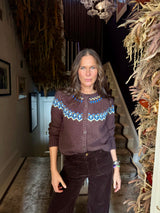 Sloane Cardigan - Chocolate