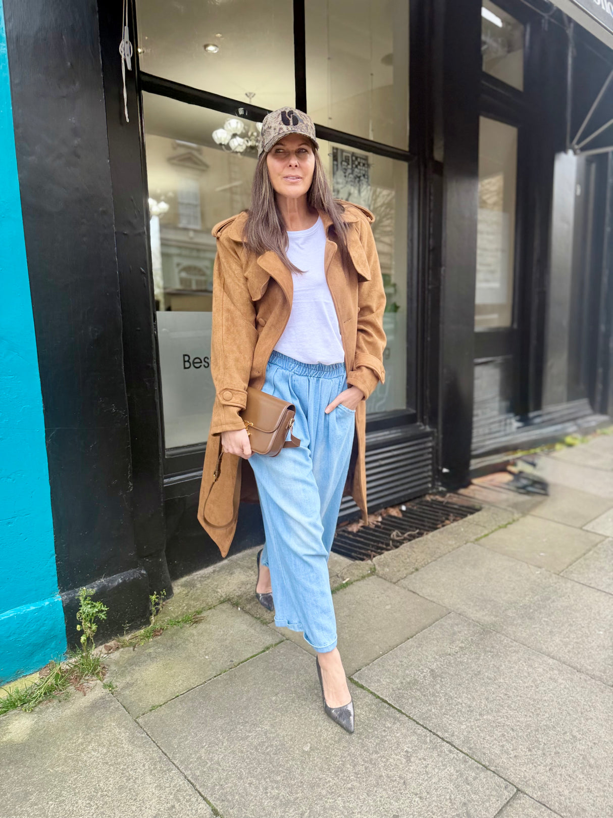 Collette Culottes - Light Wash