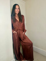 Aurora Two Piece Set - Chestnut