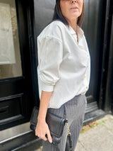 Classic Cotton Shirt - Off White