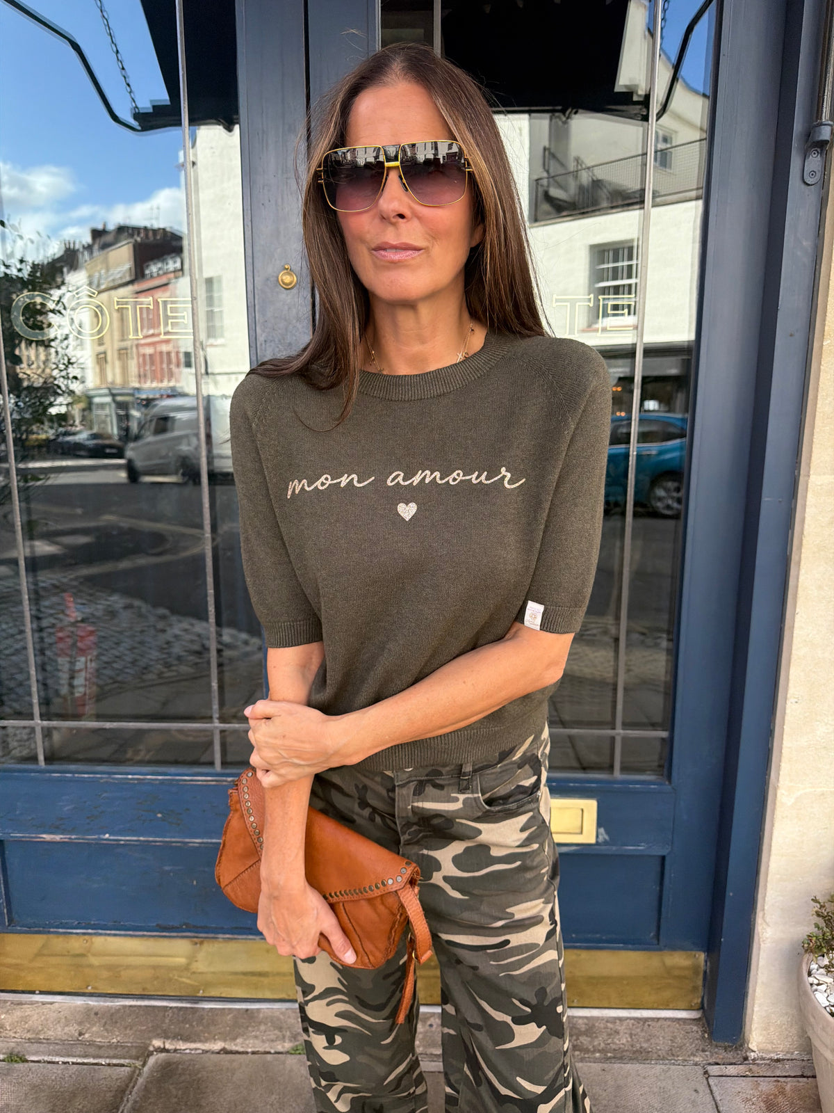 Mon Amour Knit - Khaki