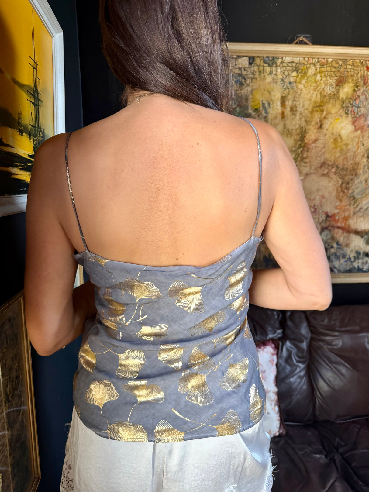 Isla Camisole - Grey