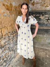 Evelyn Embroidered Dress