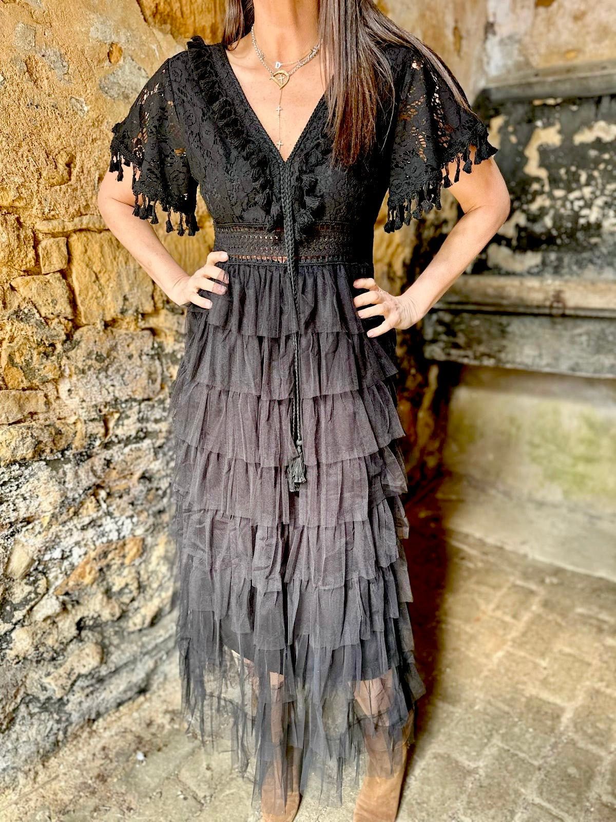 Parker Maxi Dress - Black