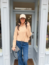 Connie Quarter Zip Knit