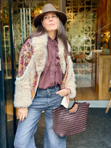 Zoey Embellished Jacket - Cream