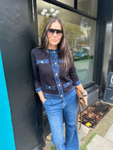 Dune Knitted Jacket - Black