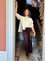 June Cord Trousers - Choc