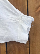 Linen Oversized Shirt - White