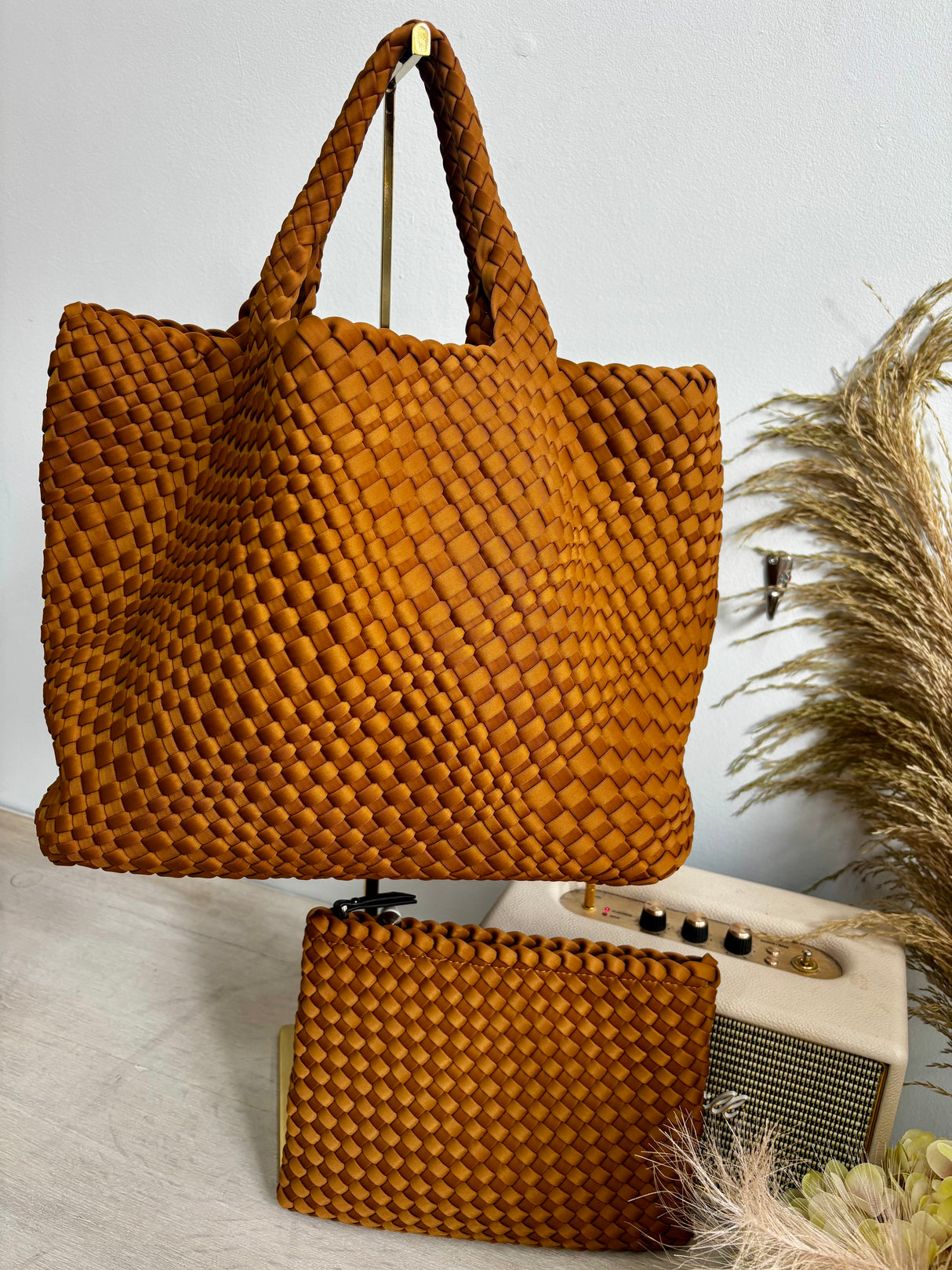 Woven Bag - Tan