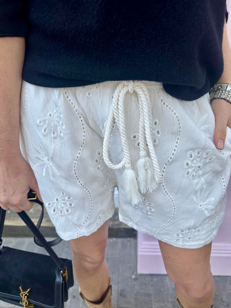 Elinor Short Ecru