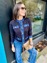 Dune Knitted Jacket - Black