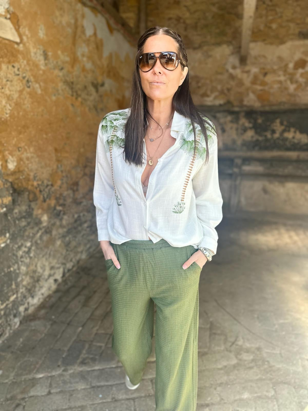 Pantalón ancho Palm