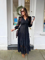 Alice Lace Dress - Black