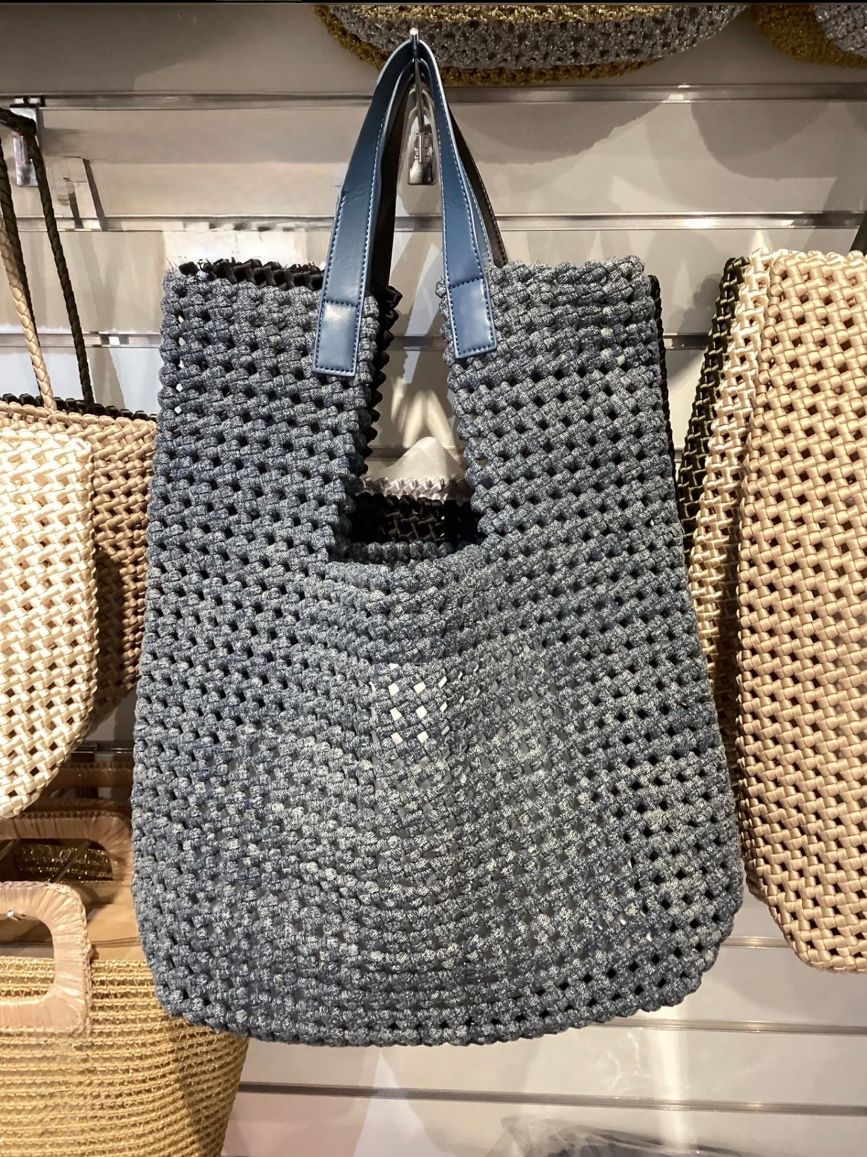 Frenchie Tote Denim