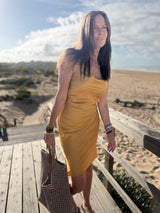 Eloise Slip Dress - Gold