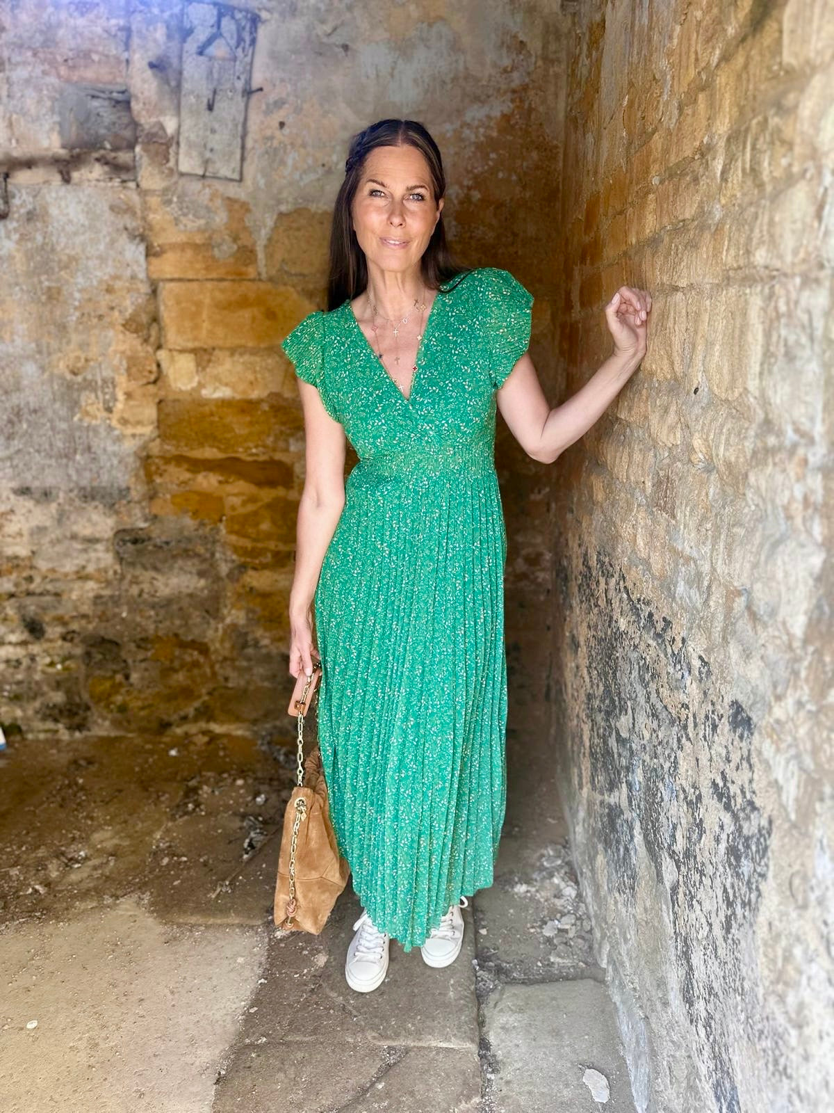 Fawn Maxi Dress - Green