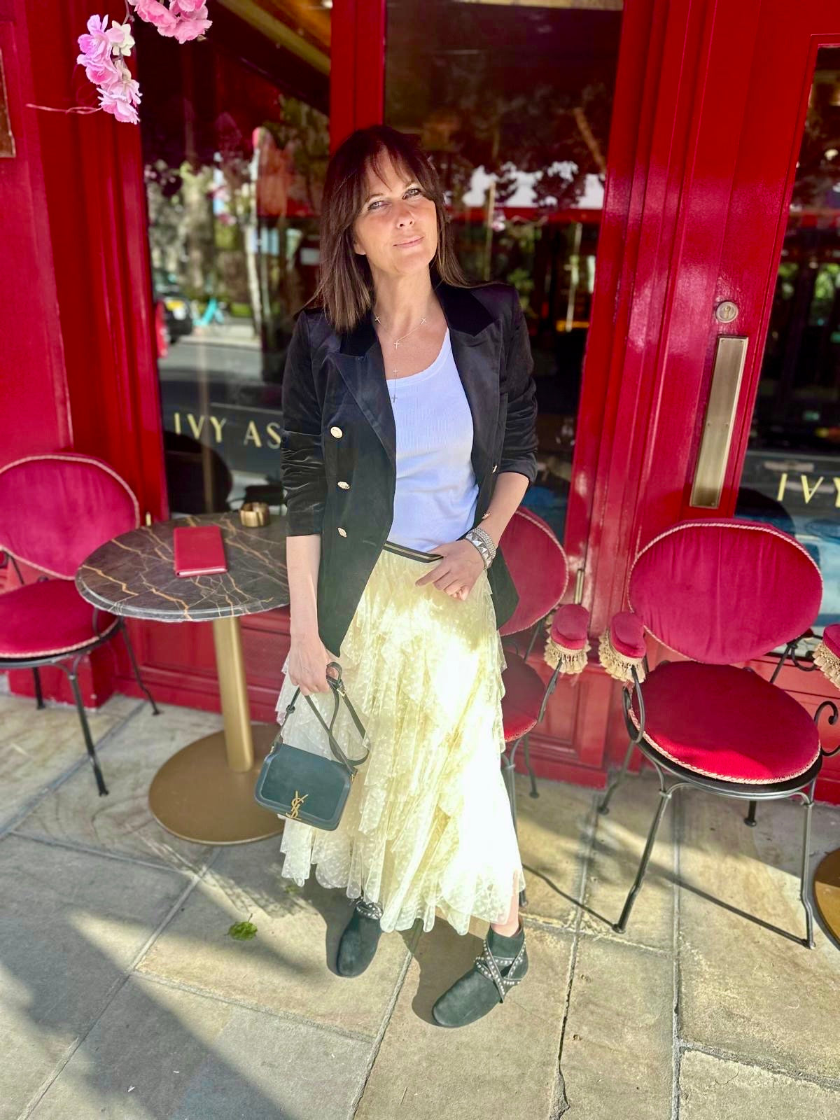 Carrie B Skirt Ecru