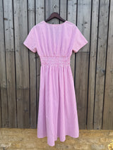 Egli Stripe Maxi Dress - Bubblegum