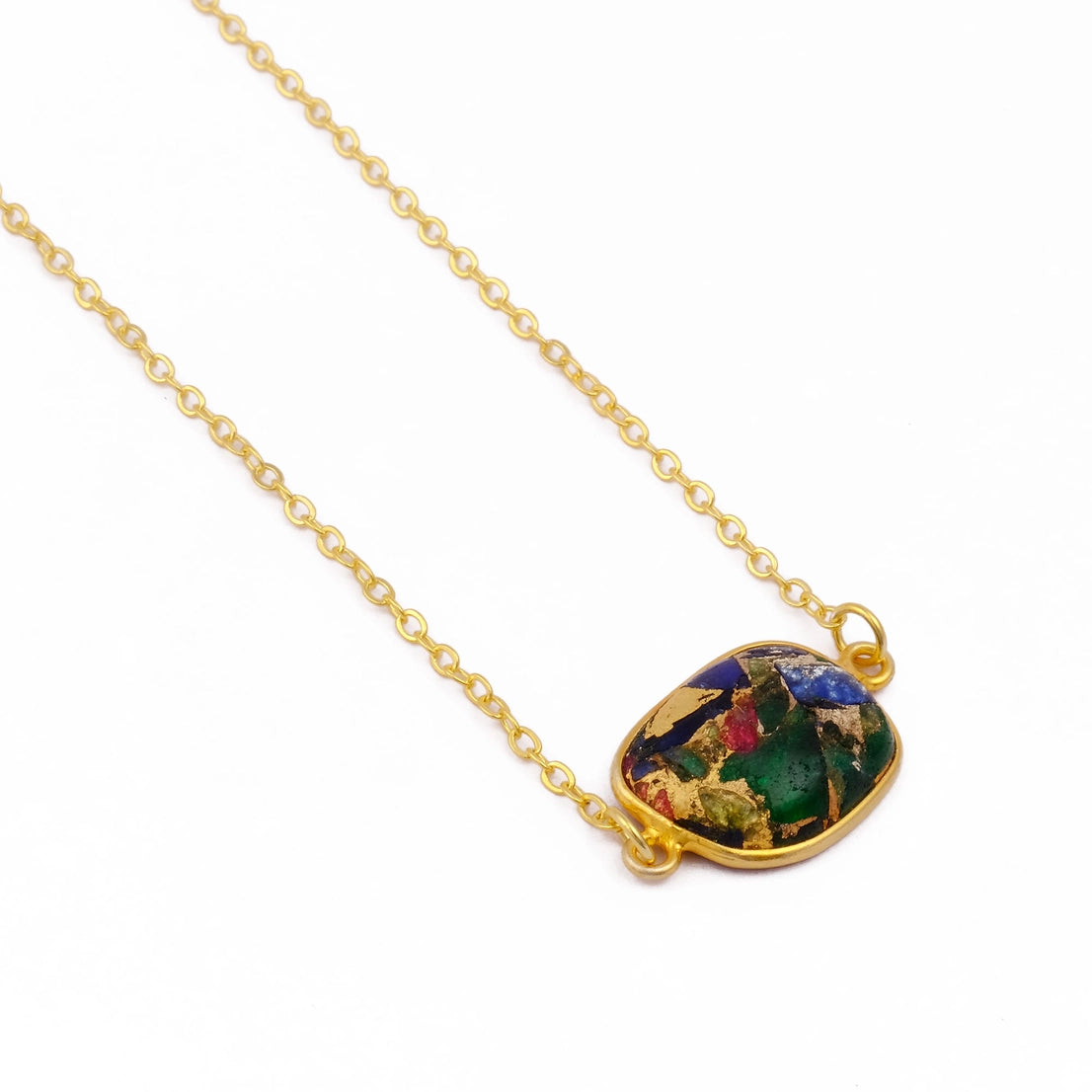 Multi Gemstone Necklace