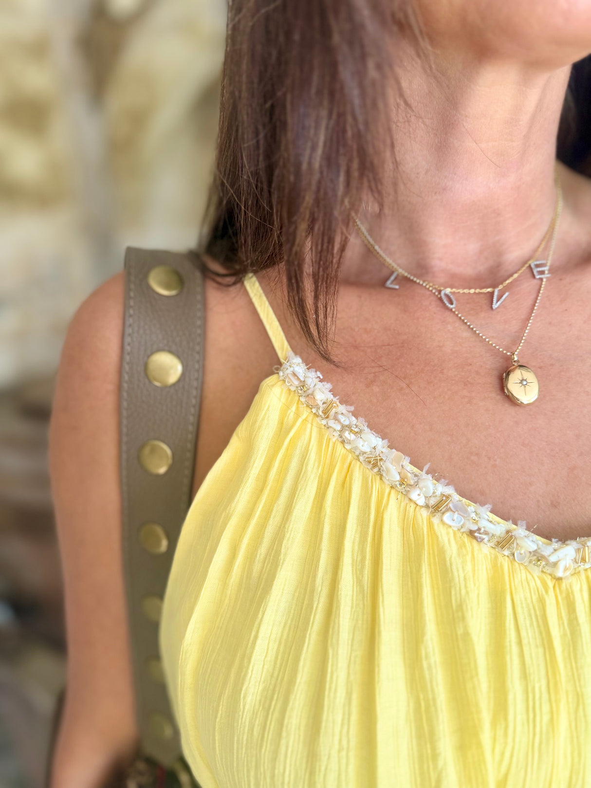 Virelle Dress - Yellow