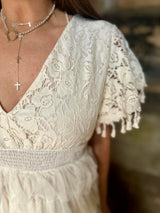 Parker Maxi Dress - Cream