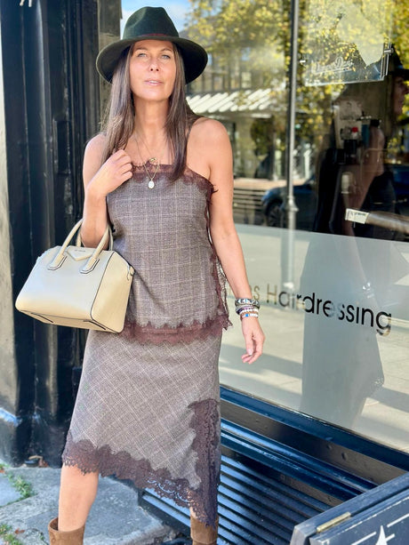 Edith Tweed Inspired Top