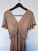 Vestido Sinfónico Dorado
