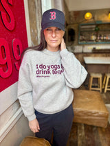 Sudadera Yoga &amp; Tequila - Gris