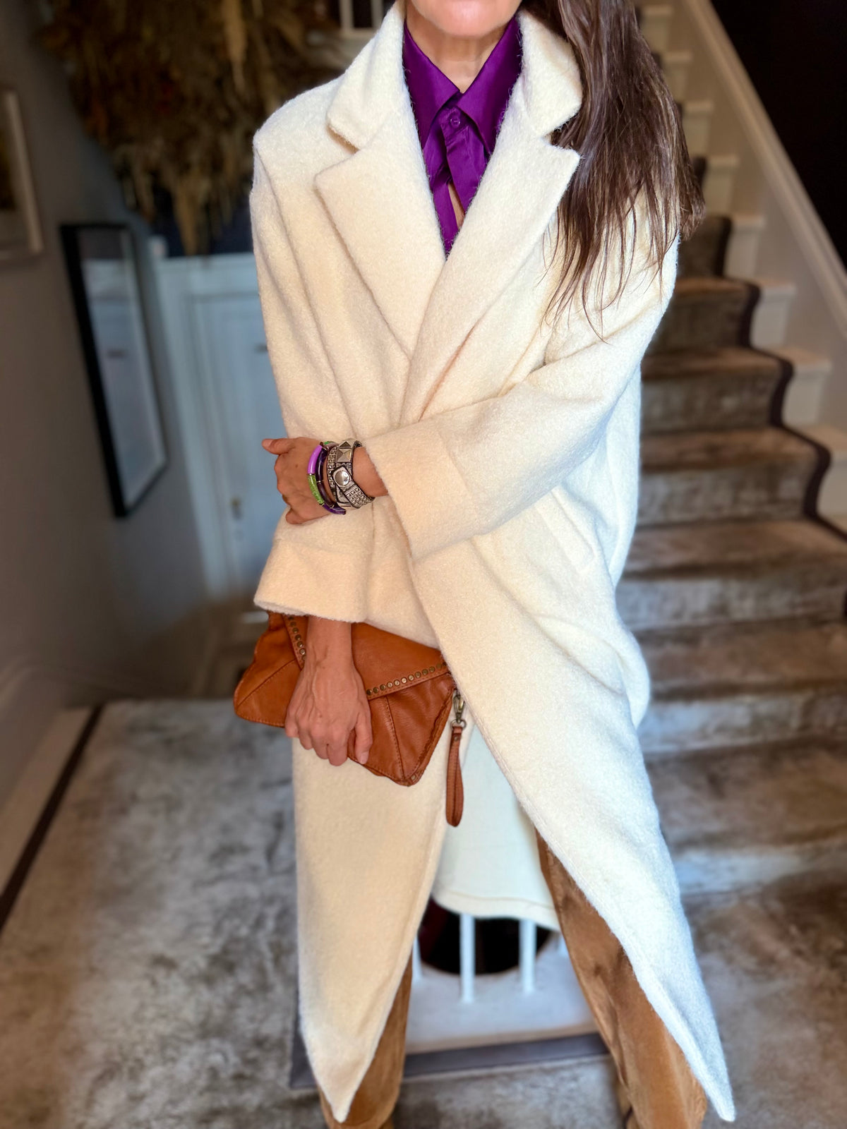 Mara Knitted Jacket - Cream