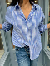 Lolly Stripe Linen Shirt