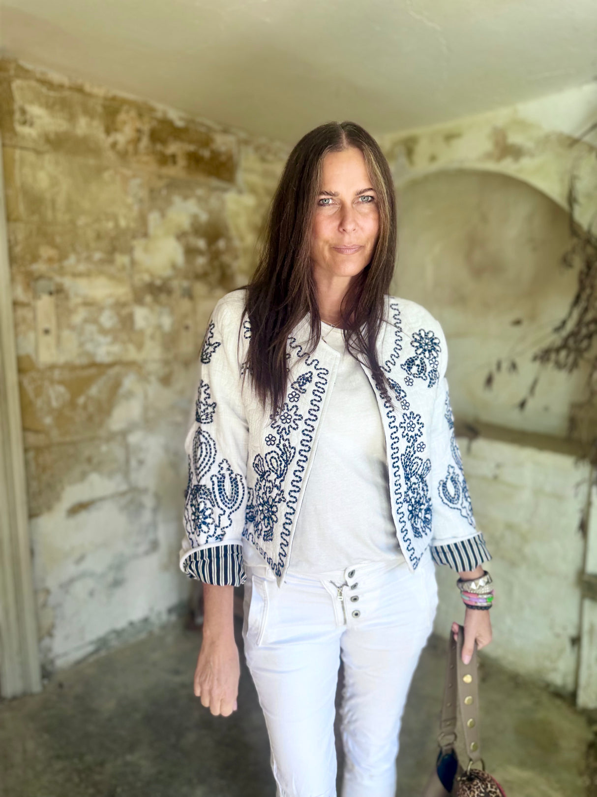 Iris Embroidered Jacket